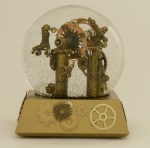 Skating Issue snow globe