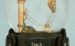 Tesla Mends a Broken Heart,&nbsp;snowglobe