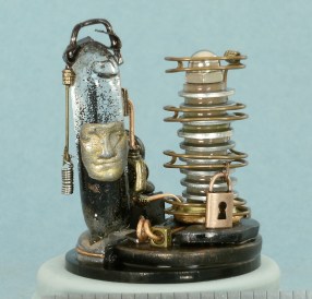 Knight Moves snow globe