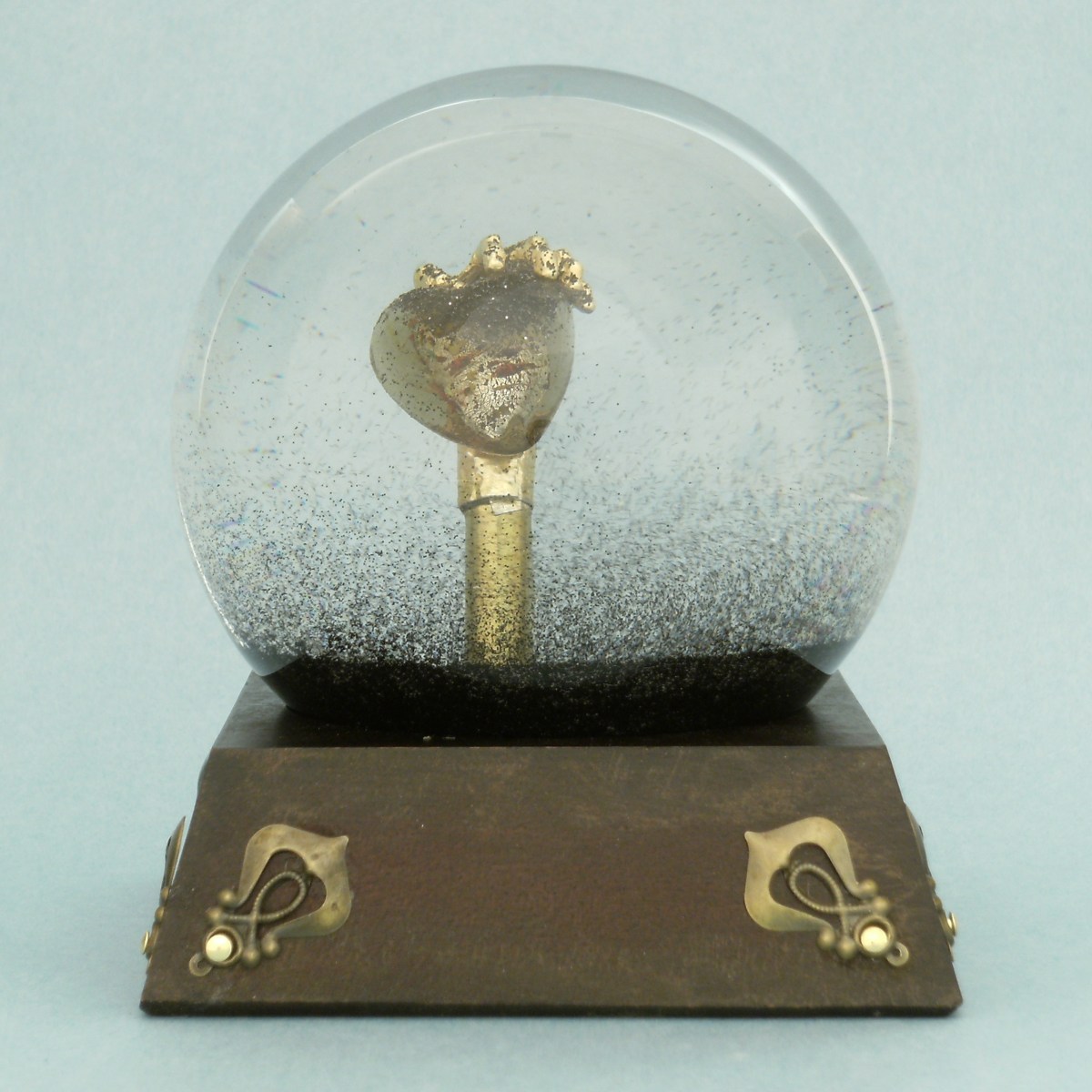 Heart of Darkness snow globe