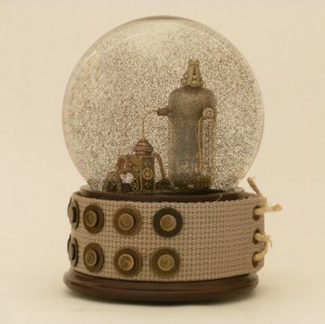 Radio Silence Snow Globe - Camryn Forrest Designs 2012