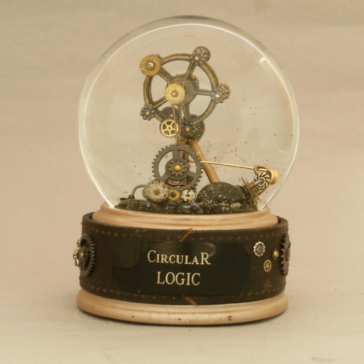 Circular Logic Snow Globe, Camryn Forrest Designs 2012