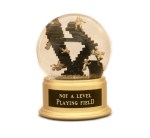 Not a Level Playing Field snow globe, Camryn Forrest Designs, Denver, Colorado