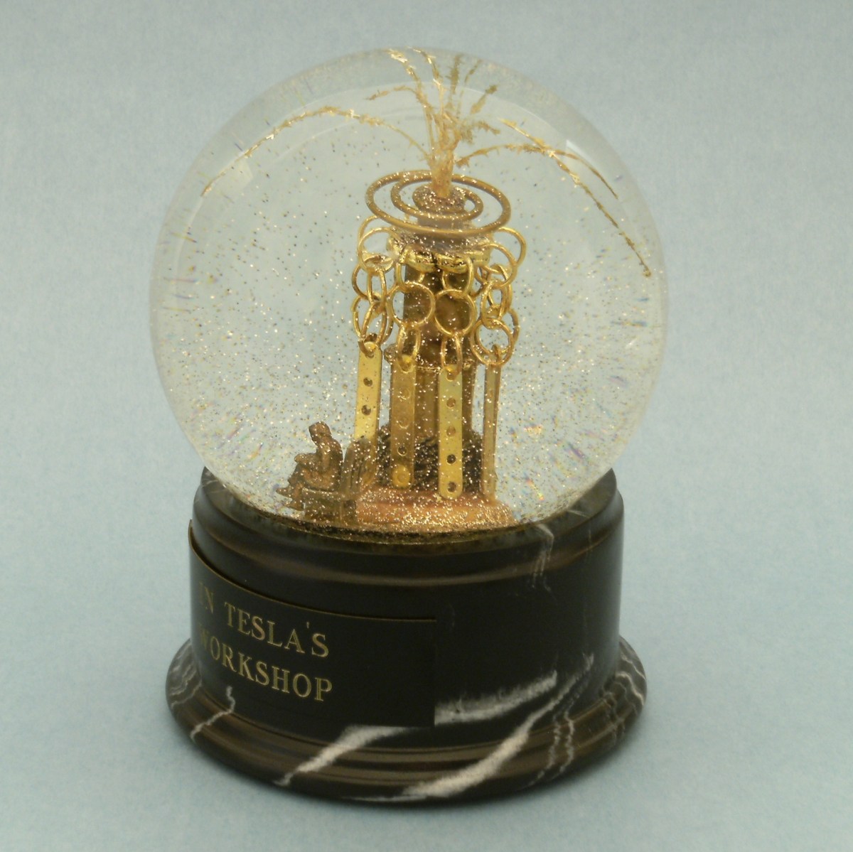 Tesla Snow Globe, Camryn Forrest Designs 2012