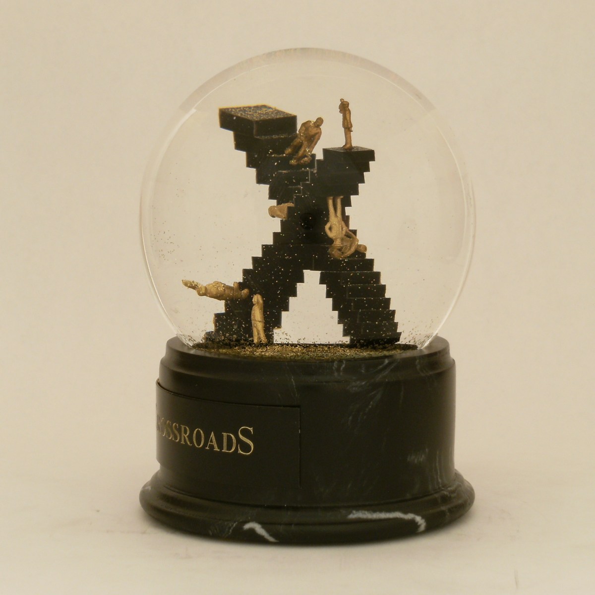 Crossroads, OOAK Escher Snow Globe, Camryn Forrest Designs 2012