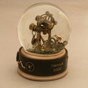 Circular Logic Snow Globe