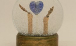 The Blue Heart (or “Let It Be”) Snow&nbsp;Globe