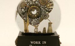 Work in Progress (Heart) snow&nbsp;globe