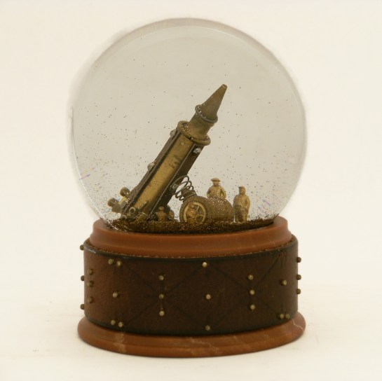 Launch Party Rocket snow globe by Camryn Forrest Designs