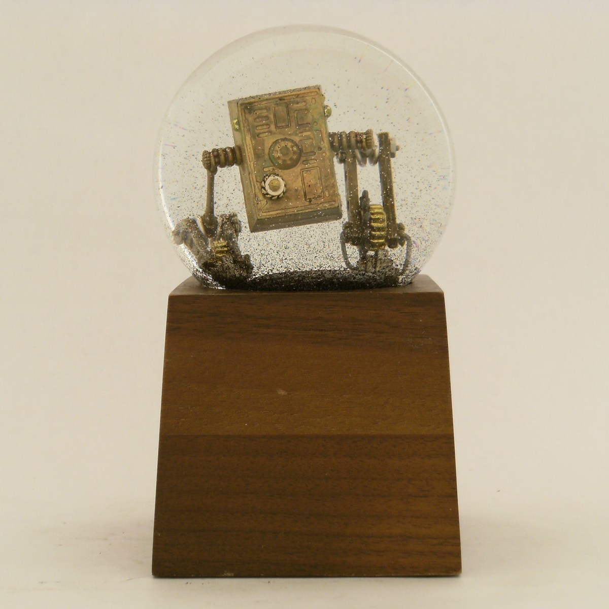 Re-Run Vintage Television snow globe, Camryn Forrest Designs 2013
