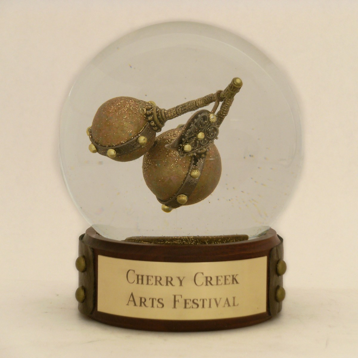 Steamunk Cherries Snow Globe Camryn Forrest Designs 2013