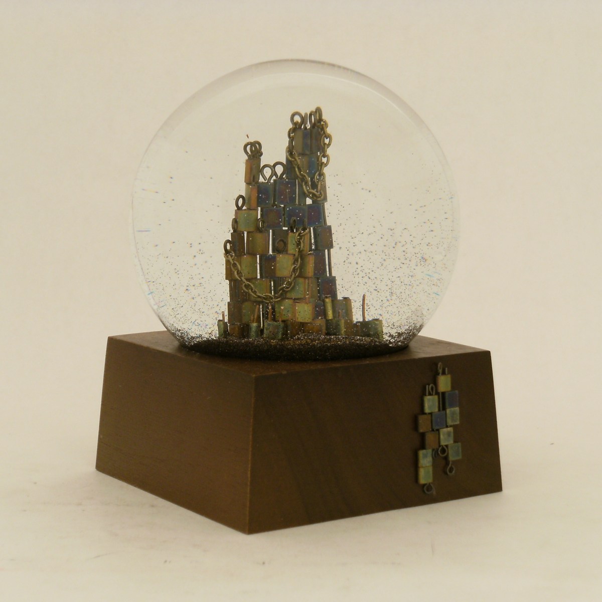 Seeking Closure Snow Globe, Camryn Forrest Designs 2013