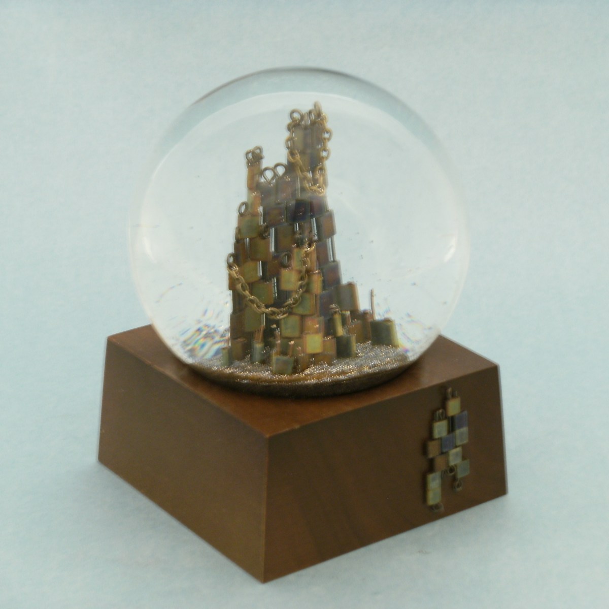 Seeking Closure Snow Globe, Camryn Forrest Designs 2013