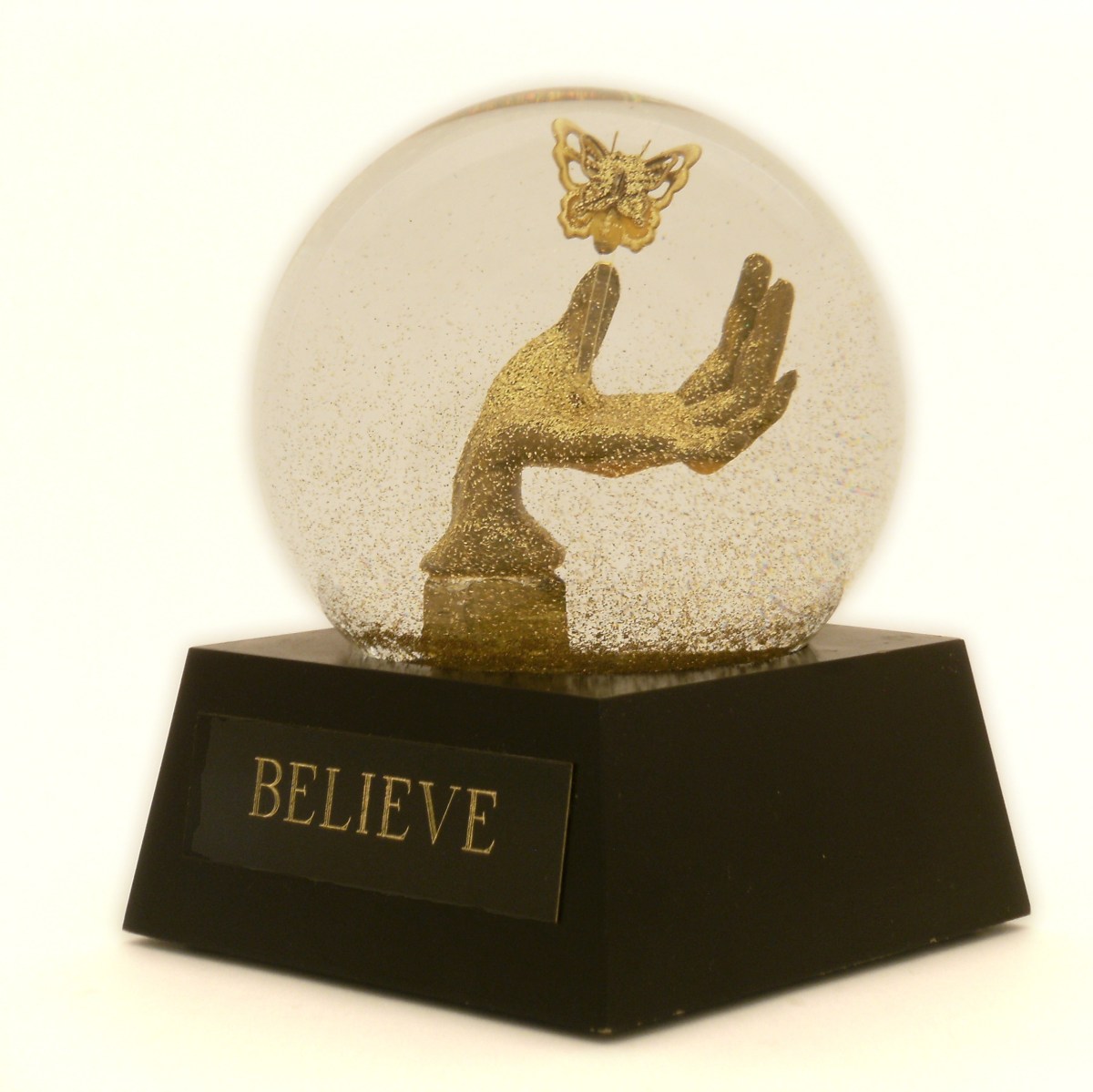 Believe - one of a kind snow globe, Camryn Forrest Designs 2013
