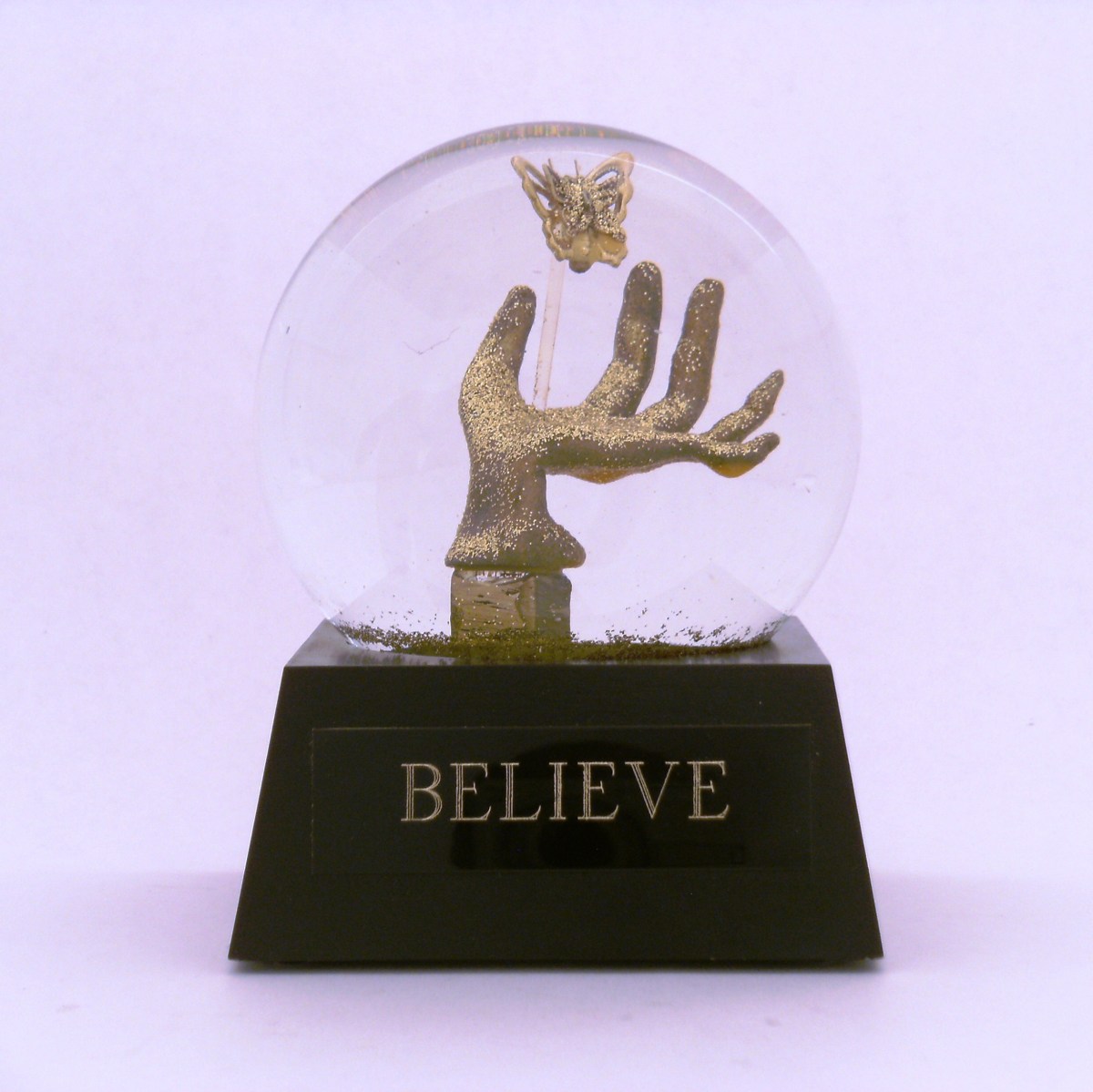 Believe - one of a kind snow globe, Camryn Forrest Designs 2013