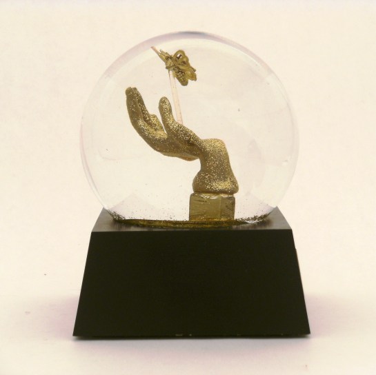 Believe - one of a kind snow globe, Camryn Forrest Designs 2013