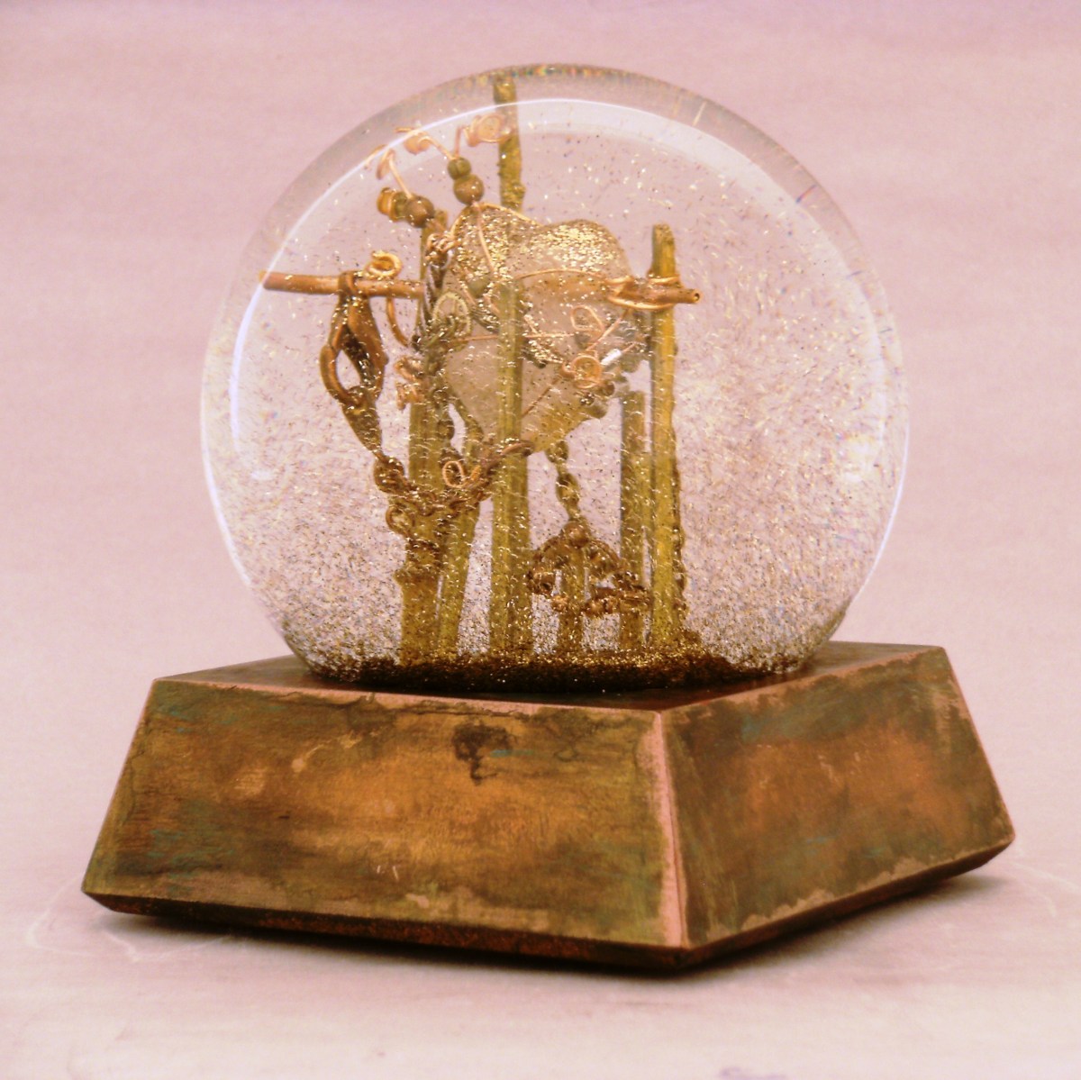 Mended Heart Snow Globe, Camryn Forrest Designs 2013