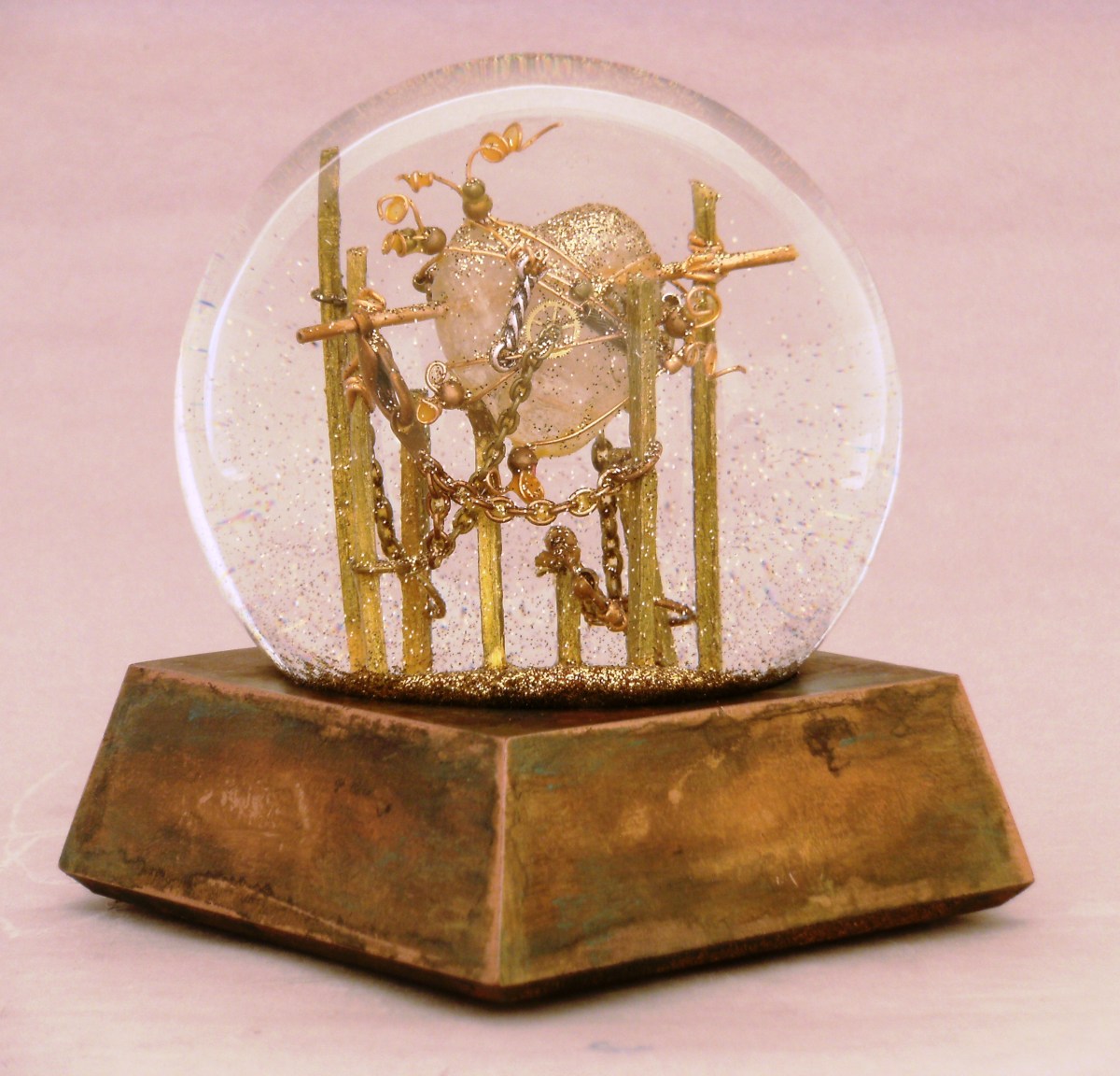 Mended Heart Snow Globe, Camryn Forrest Designs 2013
