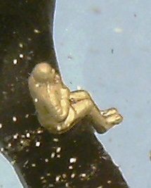 Detail: Waiting for the Next Big Thing snow globe, Camryn Forrest Designs (c) 2013