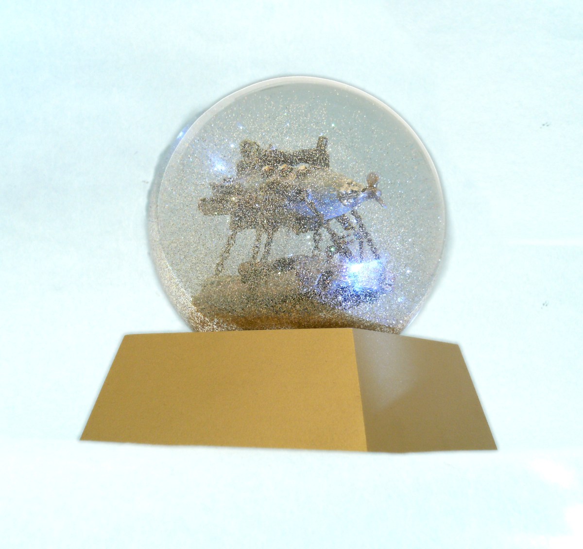 Airship Cadillac waterglobe, Camryn Forrest Designs 2013