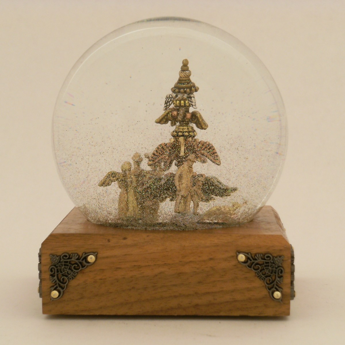 Glimpses of Angels snow globe Camryn Forrest Designs 2013