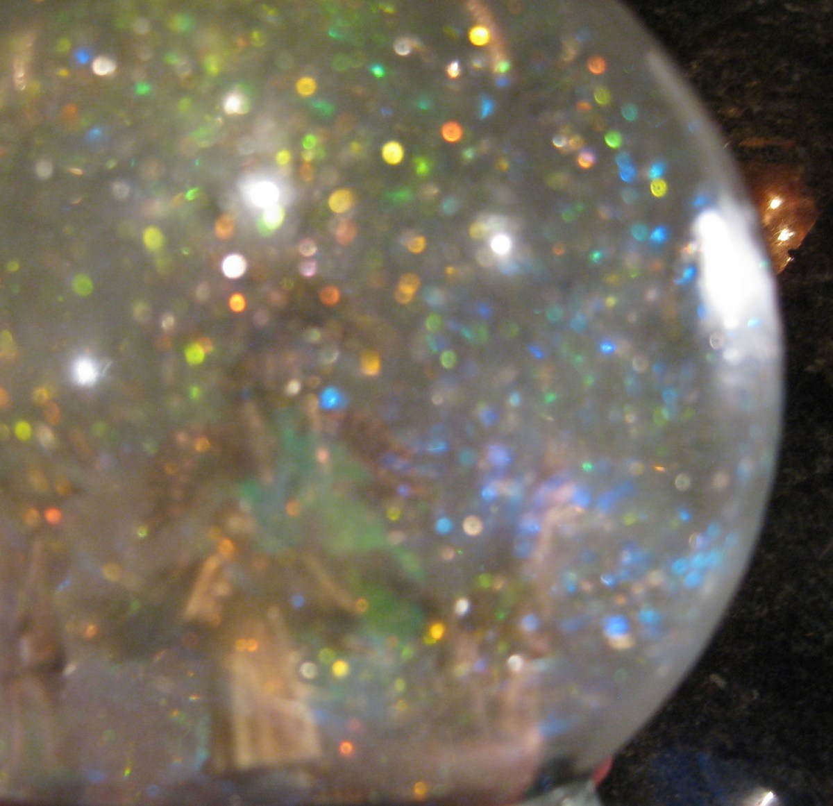 Glimpses of Angels snow globe Camryn Forrest Designs 2013