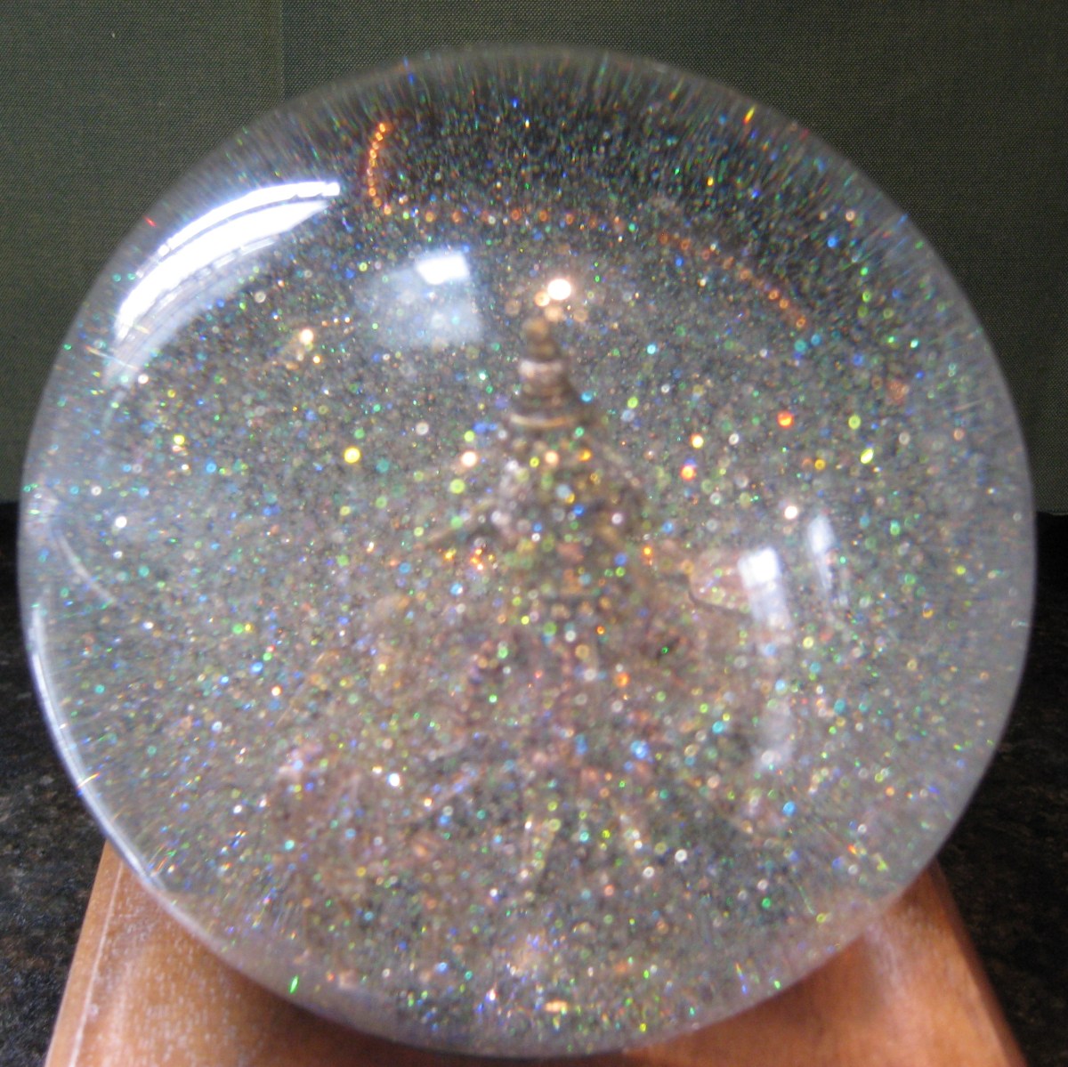 Glimpses of Angels snow globe Camryn Forrest Designs 2013