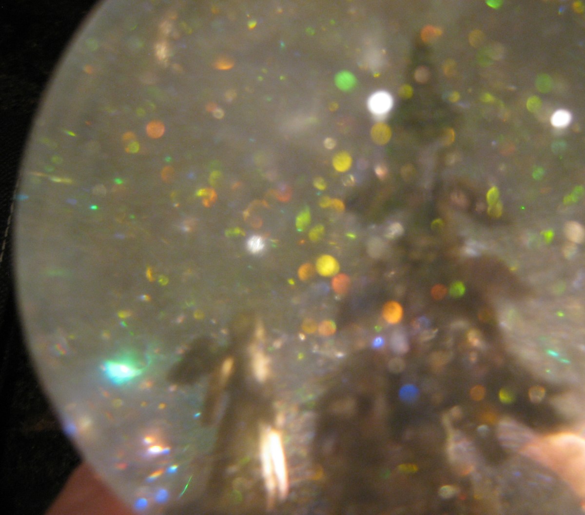 Glimpses of Angels snow globe Camryn Forrest Designs 2013