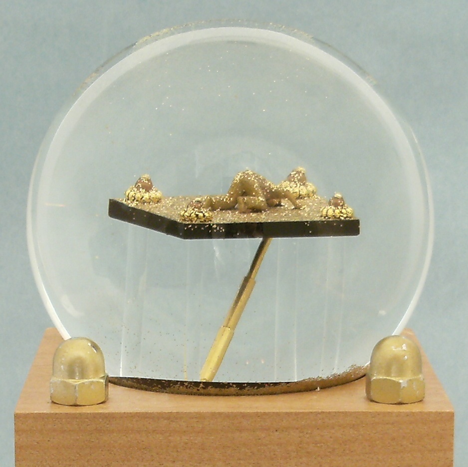 Things Are Looking Up custom snow globe, Camryn Forrest Designs 2014