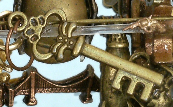 Random Thoughts Snowglobe Detail, Camryn Forrest Designs 2014