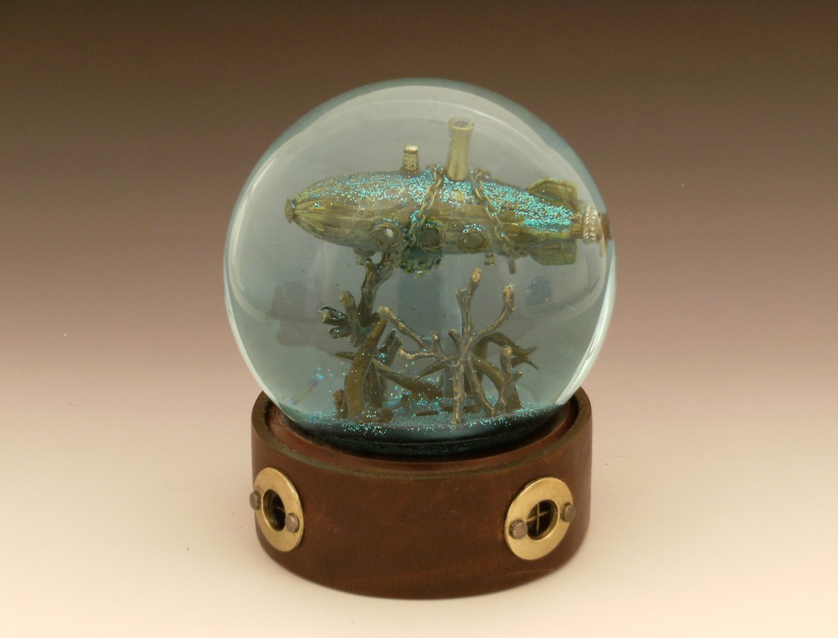 Below the Storm snow globe, Camryn Forrest Designs 2014