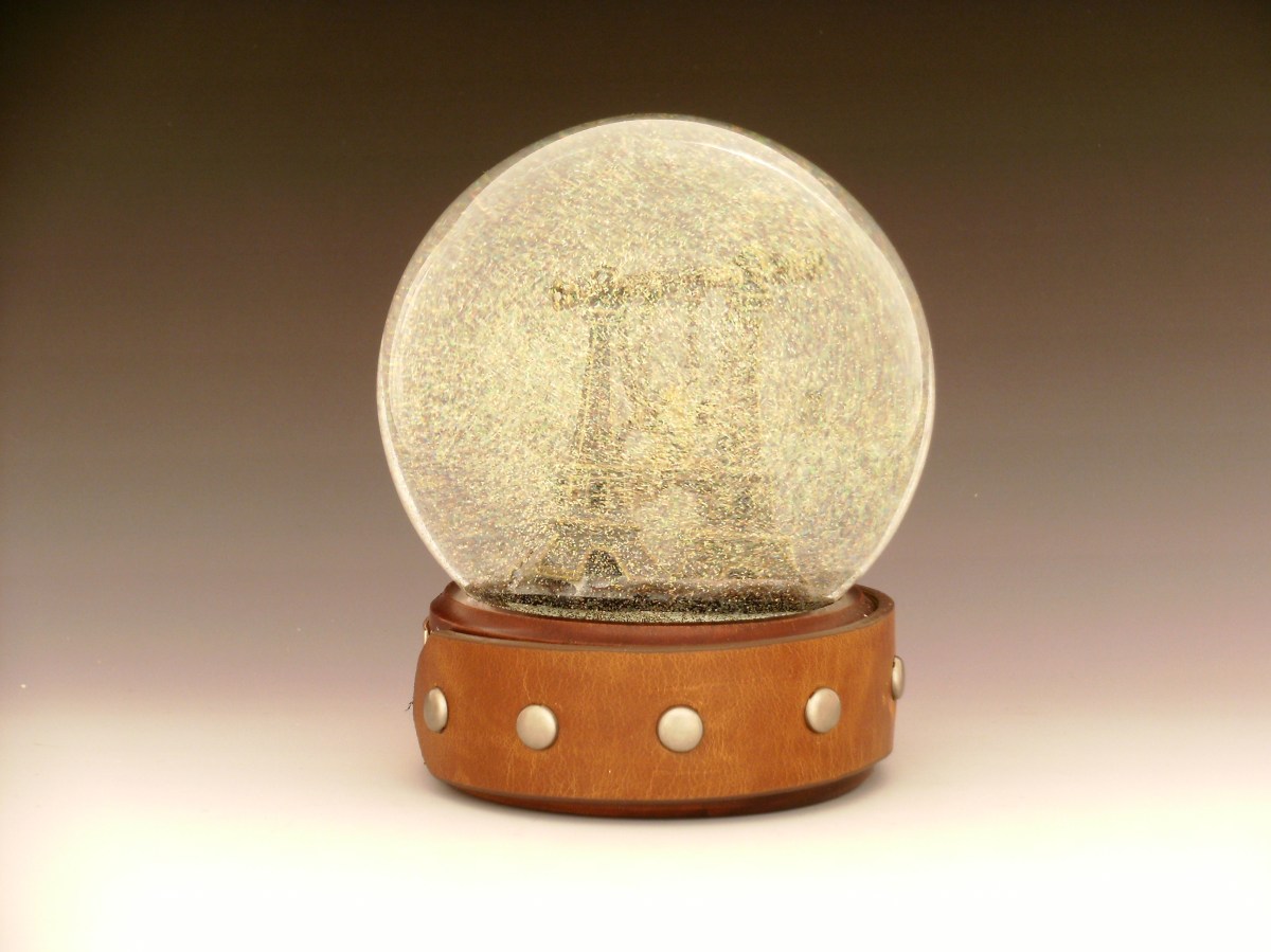 Grow Old With Me, snow globe by Camryn Forrest Designs, Denver, CO