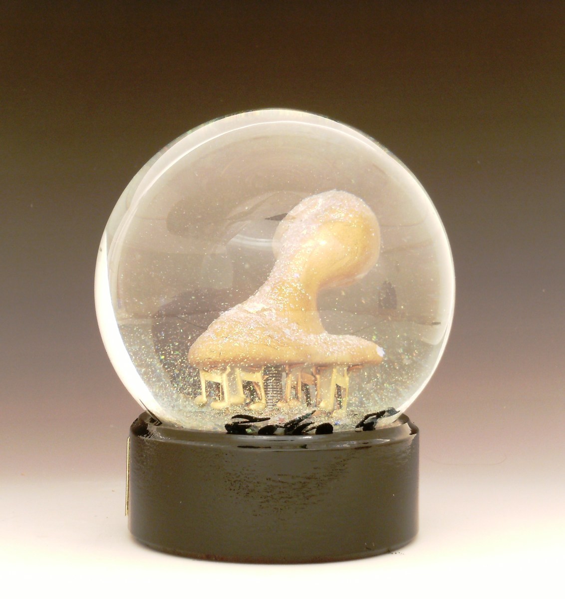 A song only she could hear - Snow Globe, Camryn Forrest Designs, Denver CO