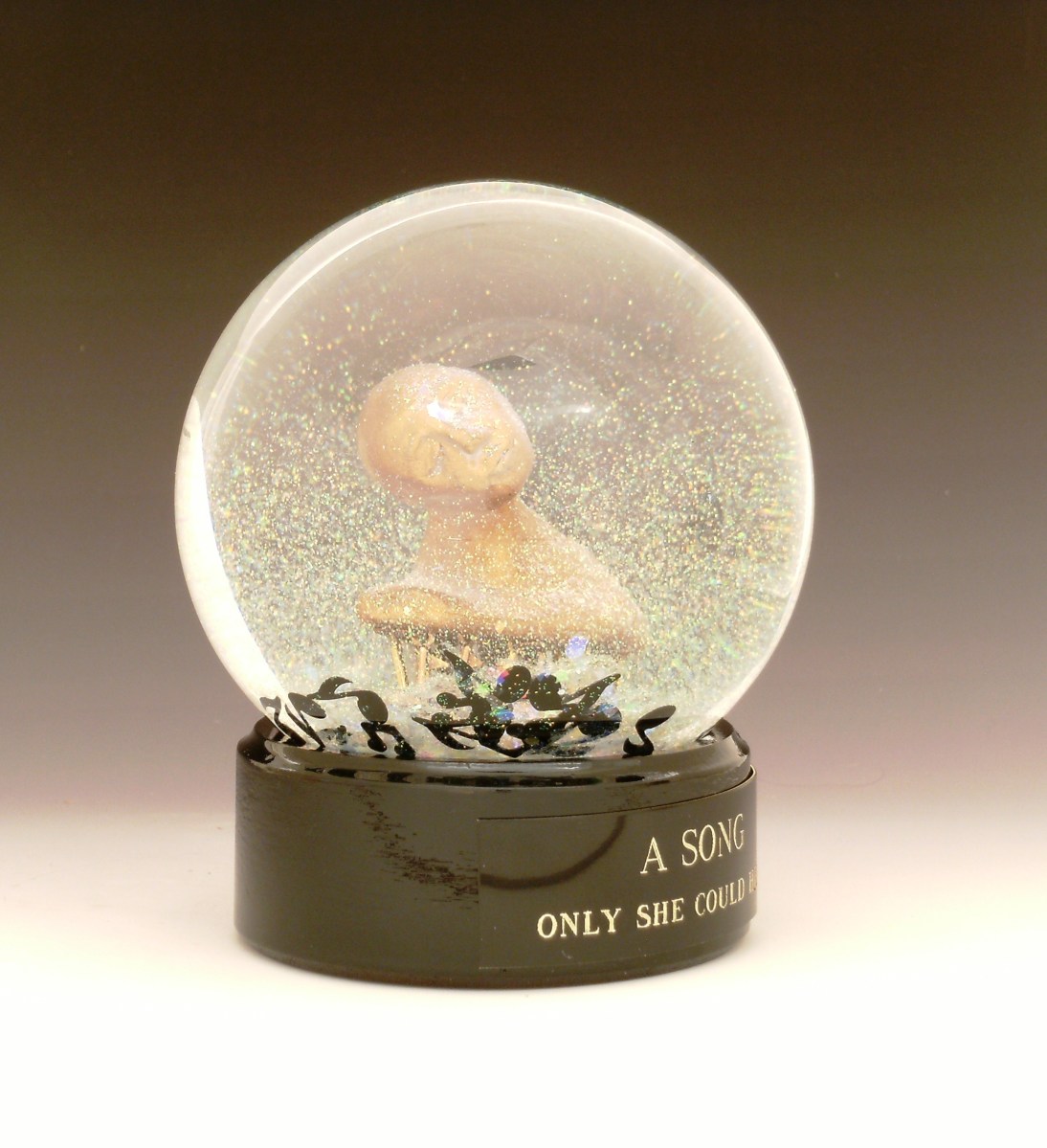 A song only she could hear - Snow Globe, Camryn Forrest Designs, Denver CO