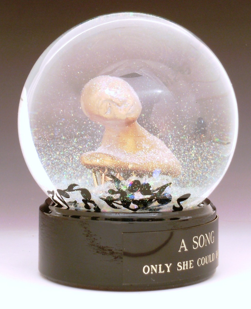 A song only she could hear - Snow Globe, Camryn Forrest Designs, Denver CO