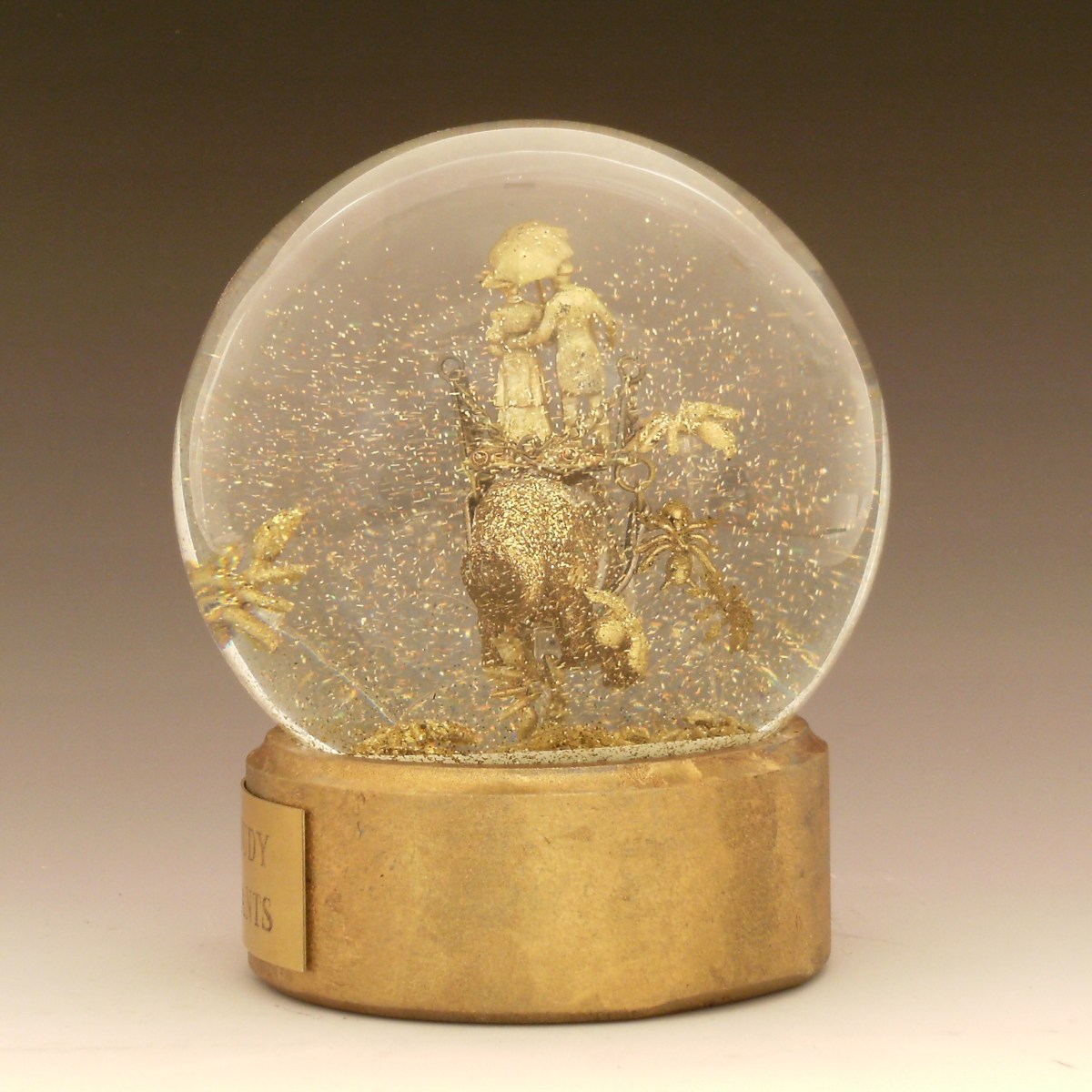 Partly Cloudy, Chance of Ants: one of a kind snow globe water globe, Camryn Forrest Designs, Denver Colorad