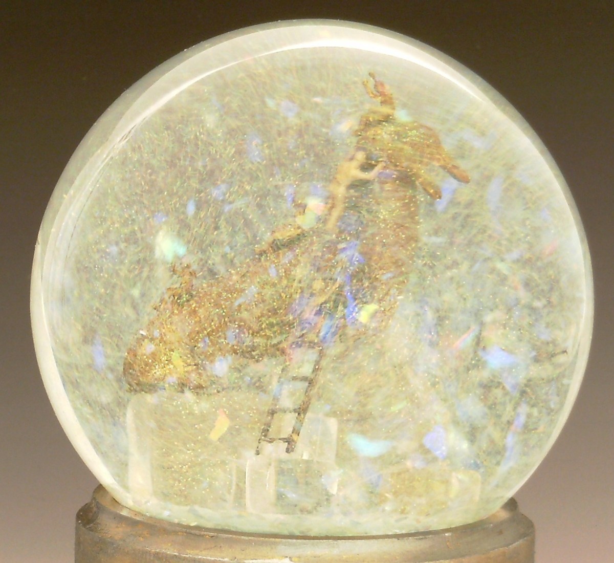 Snow Globe "I Climb the Walrus" Camryn Forrest Designs, Denver Colorado