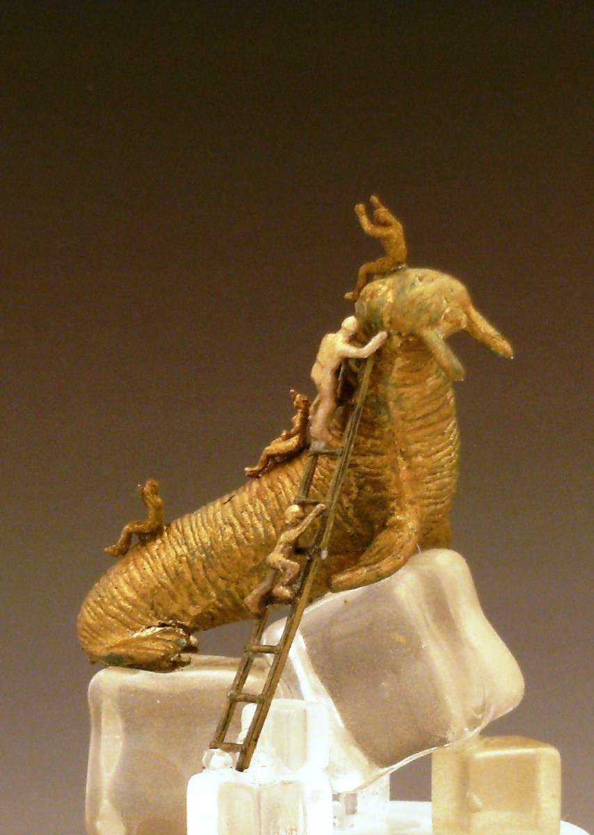 Snow Globe "I Climb the Walrus" Camryn Forrest Designs, Denver Colorado