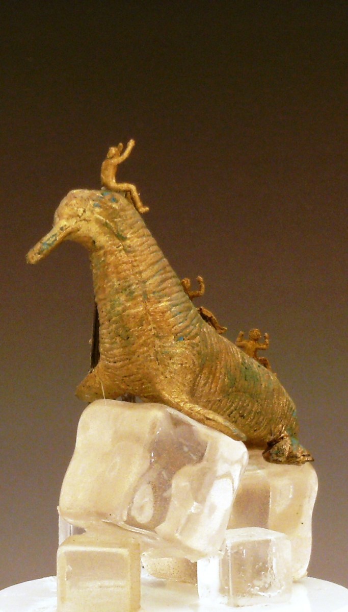 Snow Globe "I Climb the Walrus" Camryn Forrest Designs, Denver Colorado