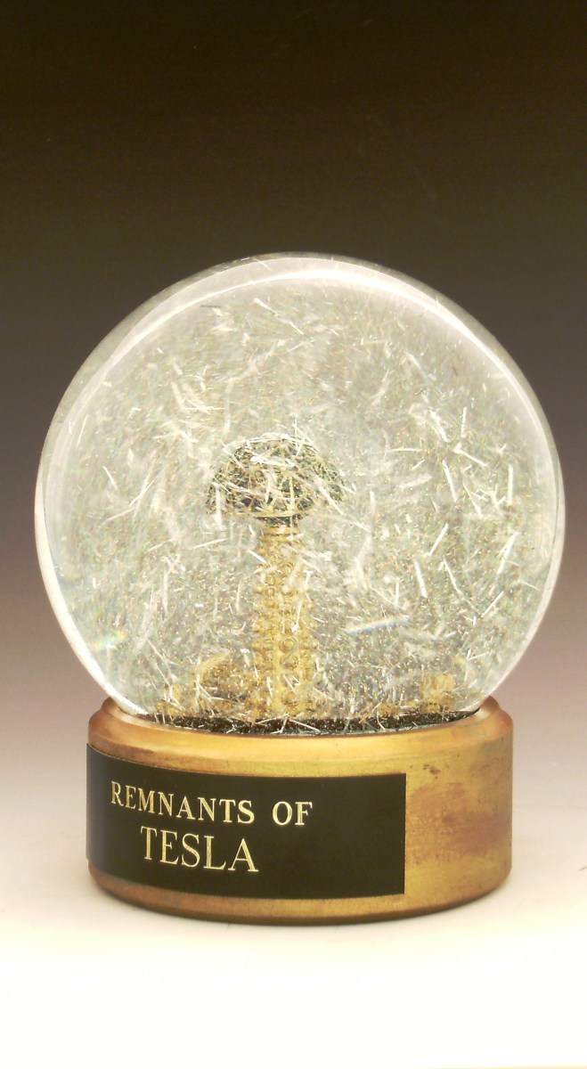Remnants_of_Tesla snowglobe CamrynForrestDesigns_2014