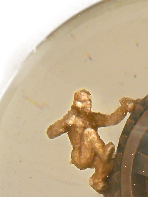 Men at Work custom snow globe by Camryn Forrest Designs, Denver, Colorado