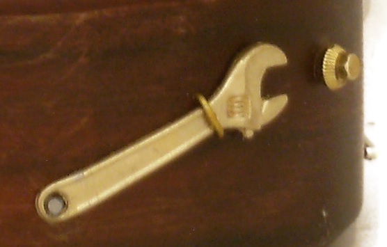 Men at Work custom snow globe by Camryn Forrest Designs, Denver, Colorado