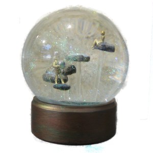 Long Winding Road custom snow globe, Camryn Forrest Designs 2015