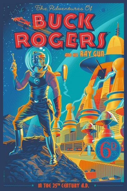 Buck Rogers comic book cover