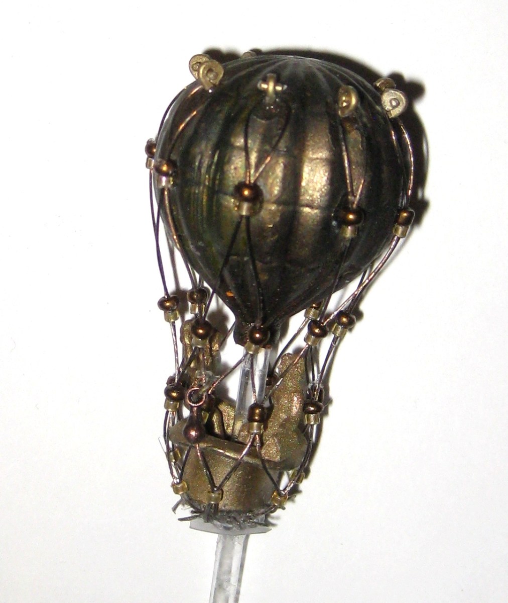 Grand Adventure balloon snow globe Camryn Forrest Designs Denver Colorado USA