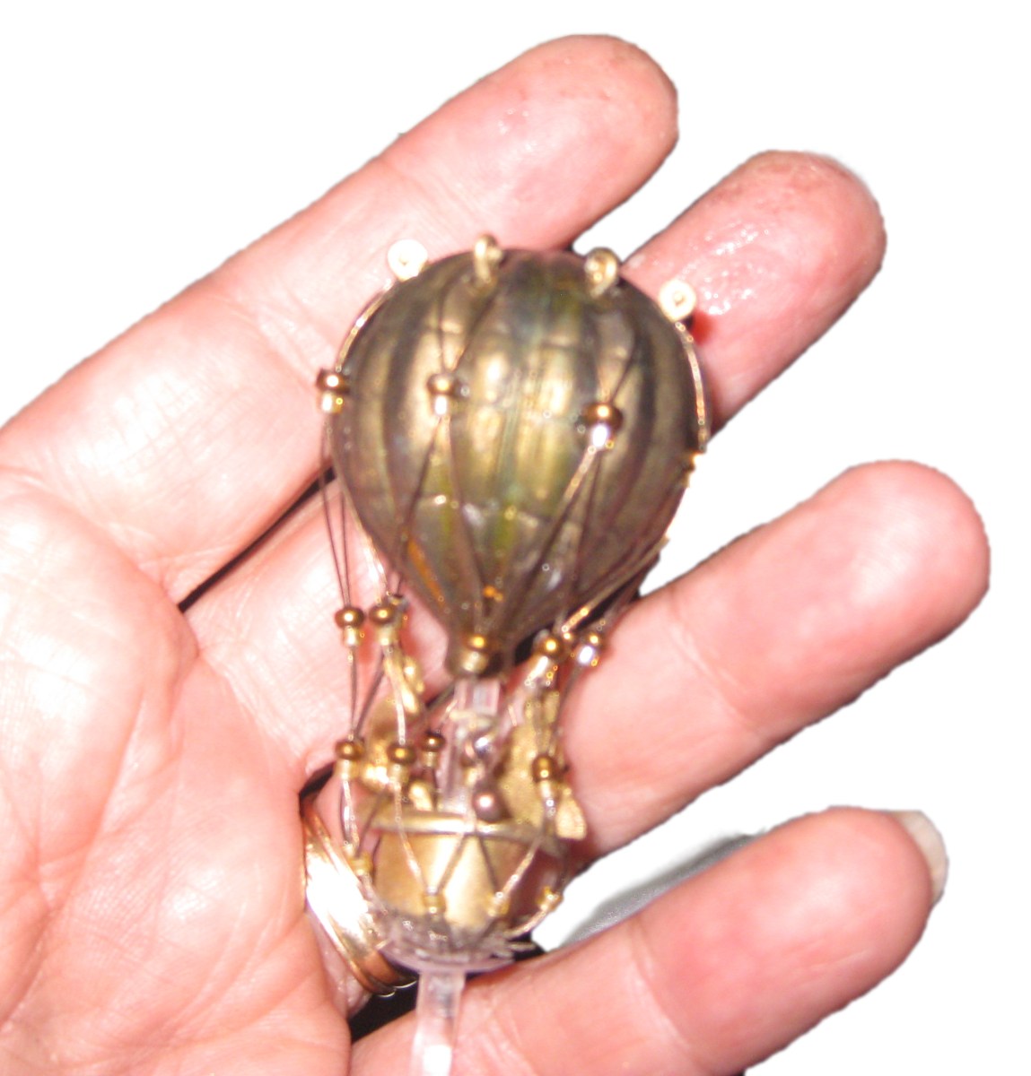 Grand Adventure balloon snow globe Camryn Forrest Designs Denver Colorado USA