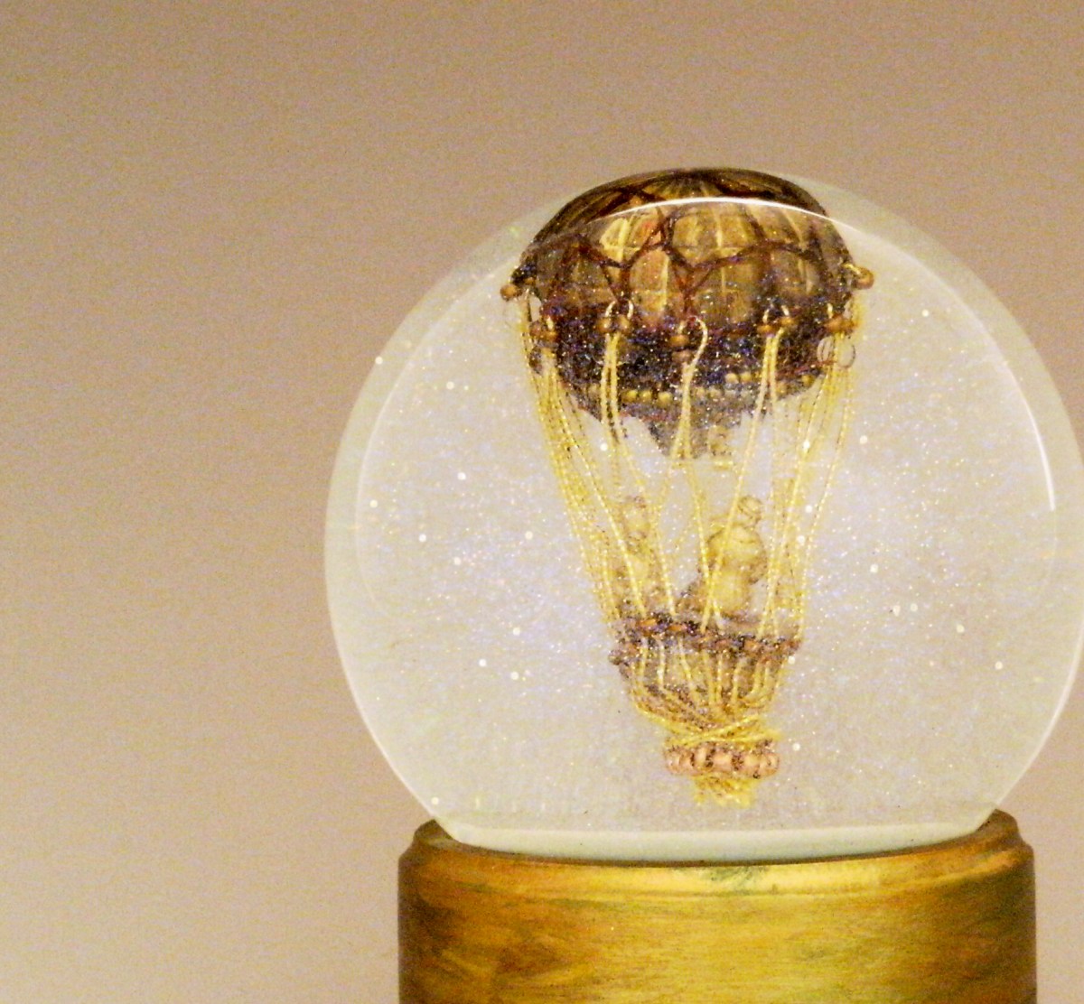 Grand Adventure balloon snow globe Camryn Forrest Designs Denver Colorado USA