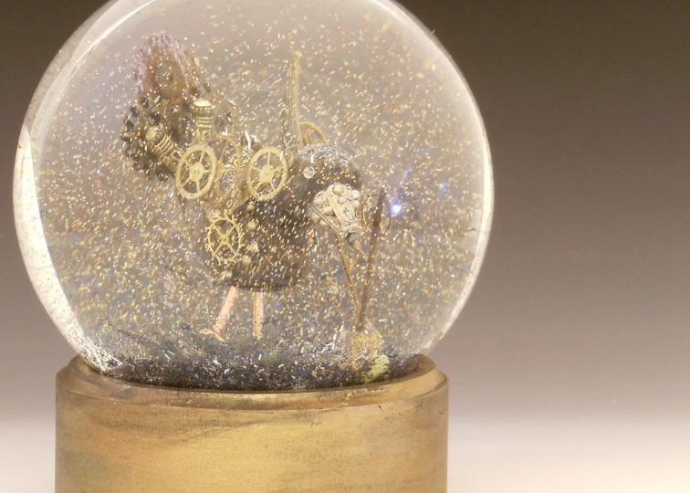 GearDuckken snow globe Camryn Forrest Designs Denver CO