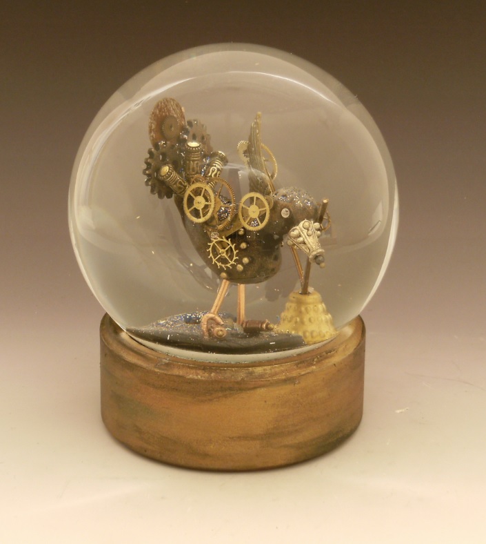 GearDuckken snow globe Camryn Forrest Designs Denver CO