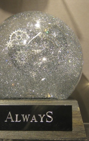 Always heart globe, Camryn Forrest Designs, Denver, CO USA